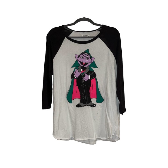 Sesame Street Tops - Sesame Street Count Dracula Shirt